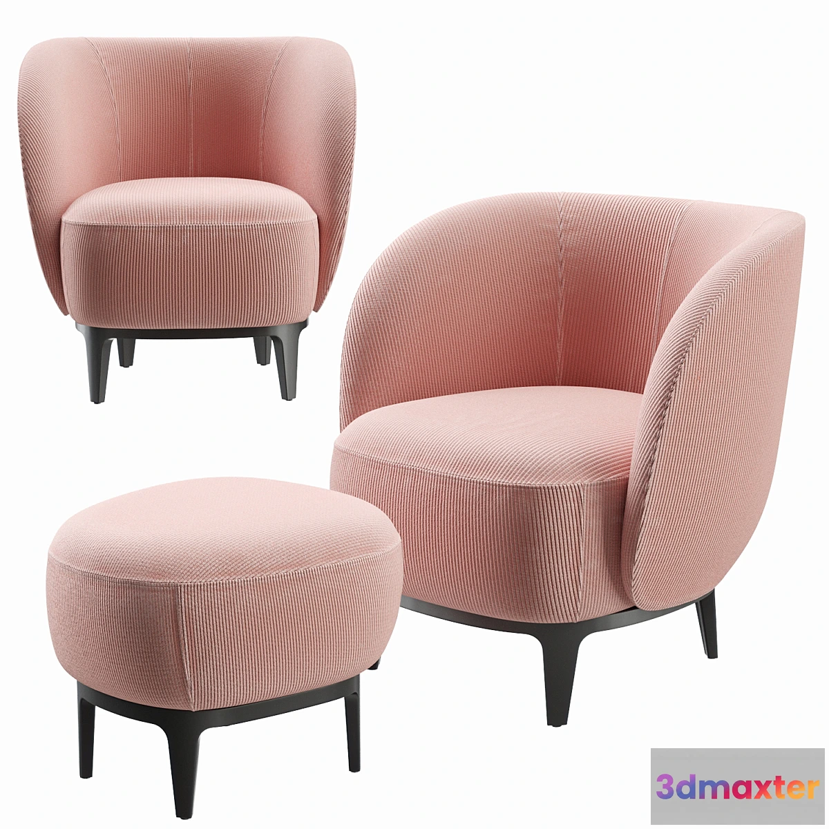 1310415 - ligne roset SOUFFLOT 3D Max