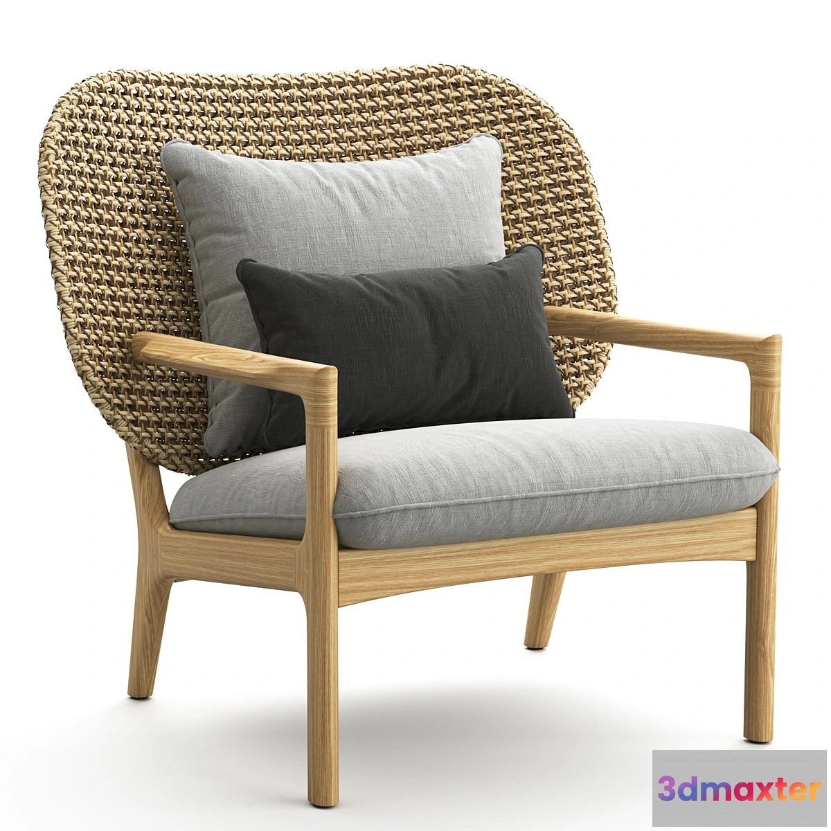 1310664 - Kay Low Back Lounge Chair 3D Max