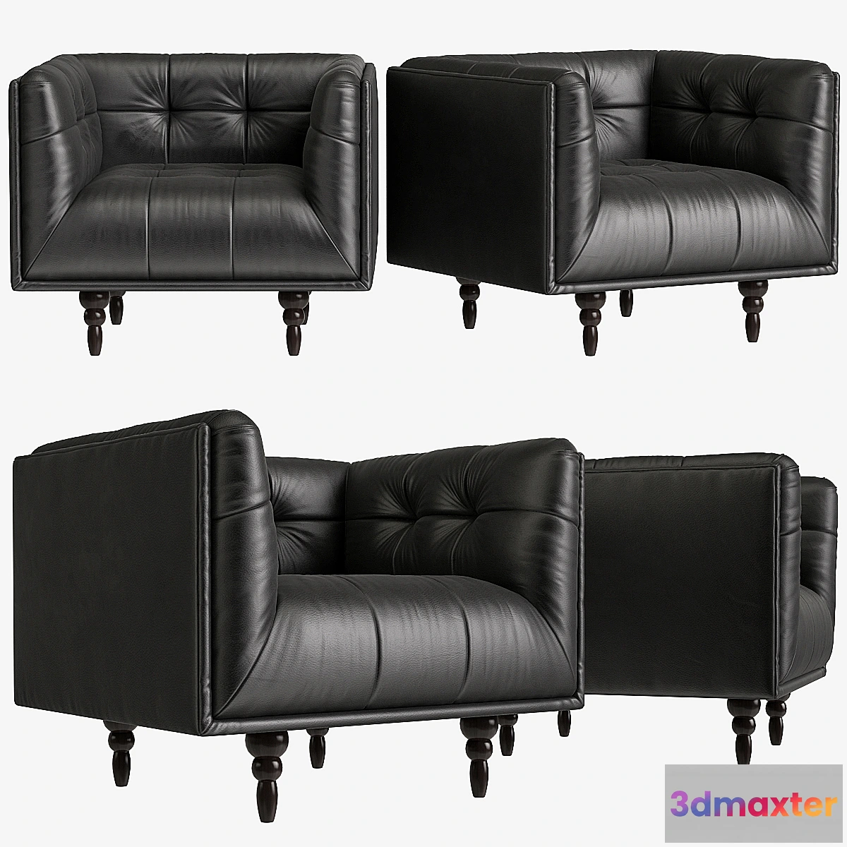 1311082 - Armchair_Made_Connor 3D Max