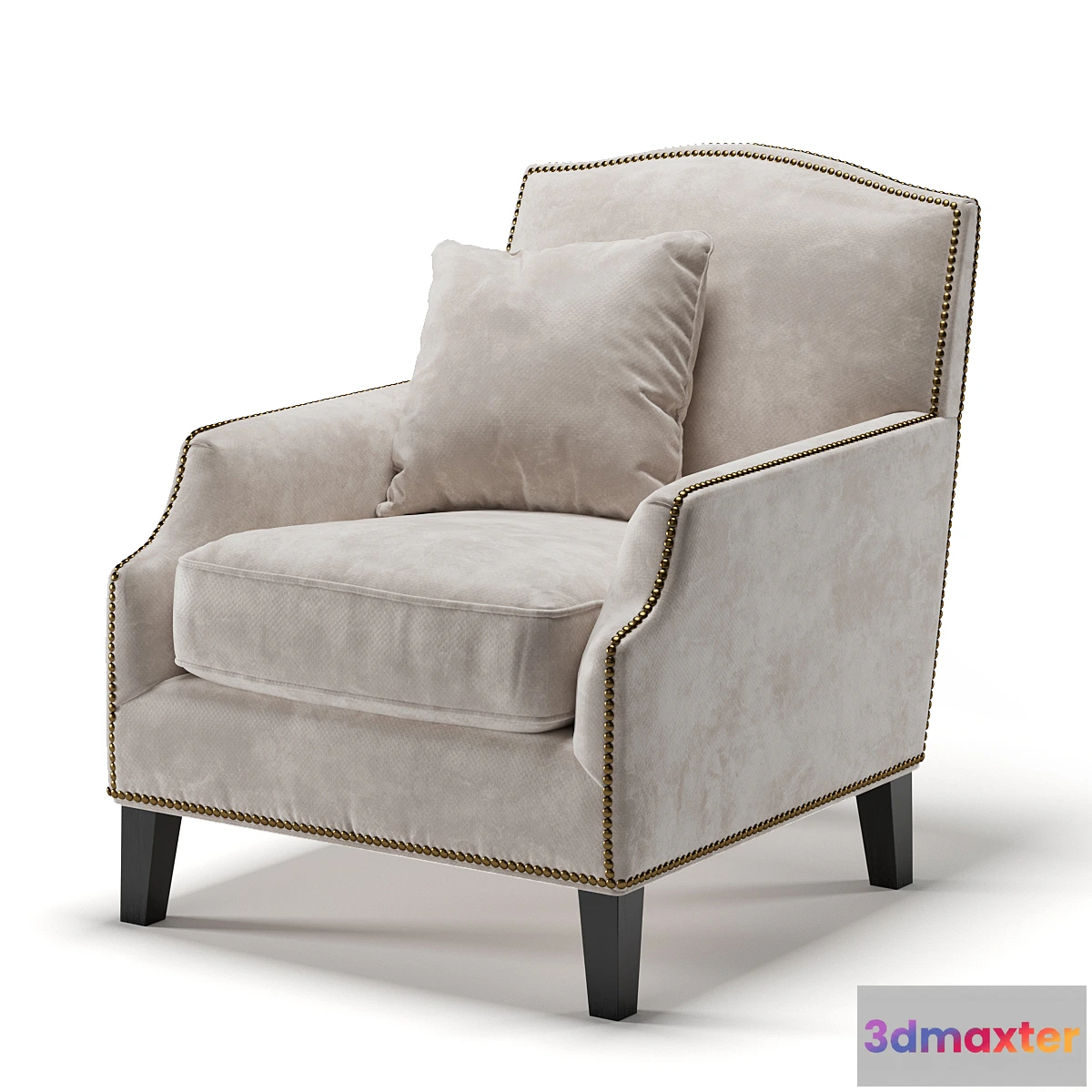 1312954 - EICHHOLTZ 111736 Chair Merlin 3D Max