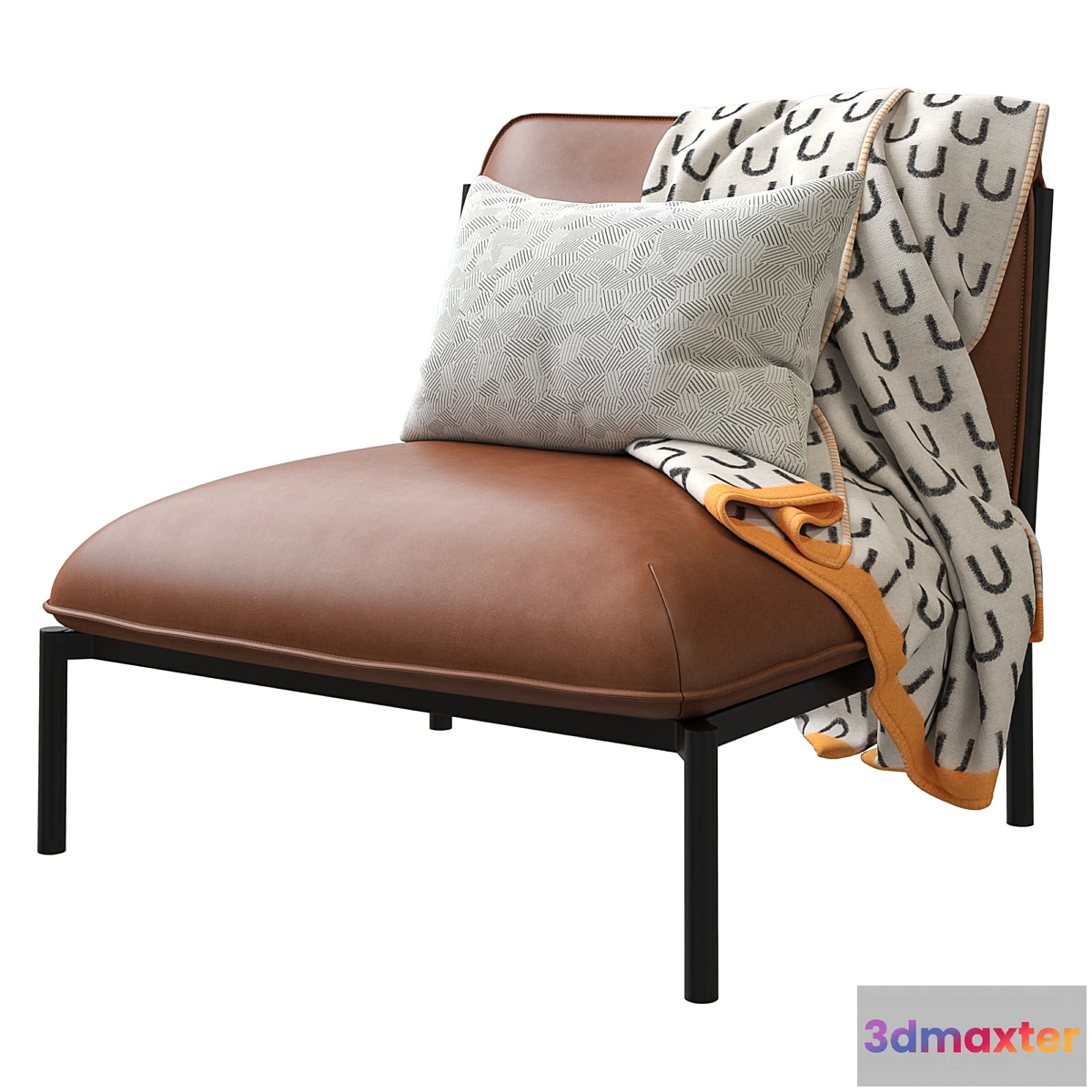 1316972 - Hem Kumo Modular Single-Seater Leather 3D Max