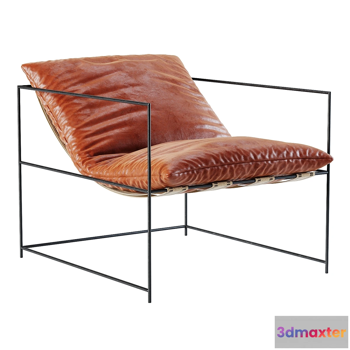 1320372 - Leather Sierra Chair 3D Max