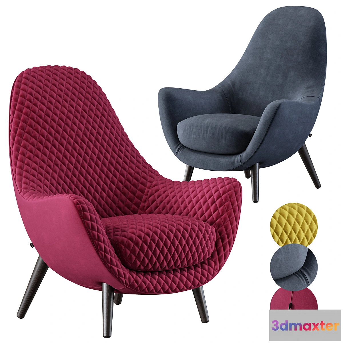 1321180 - Poliform Mad King Set 3D Max