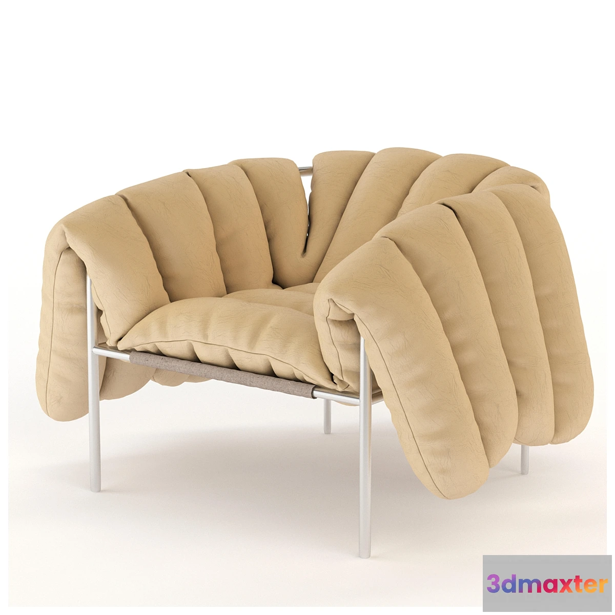 1322059 - Puffy Lounge Chair 3D Max