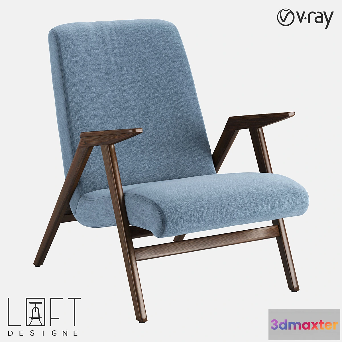1322096 - Armchair LoftDesigne 36982 model 3D Max