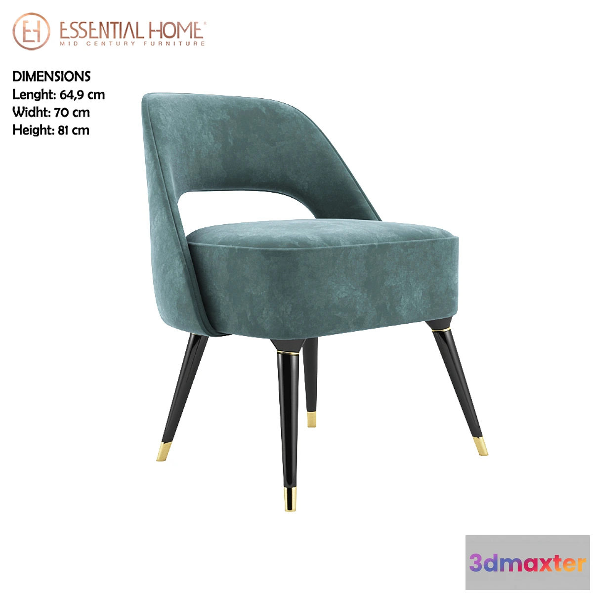 1322147 - Collins Chair 3D Max