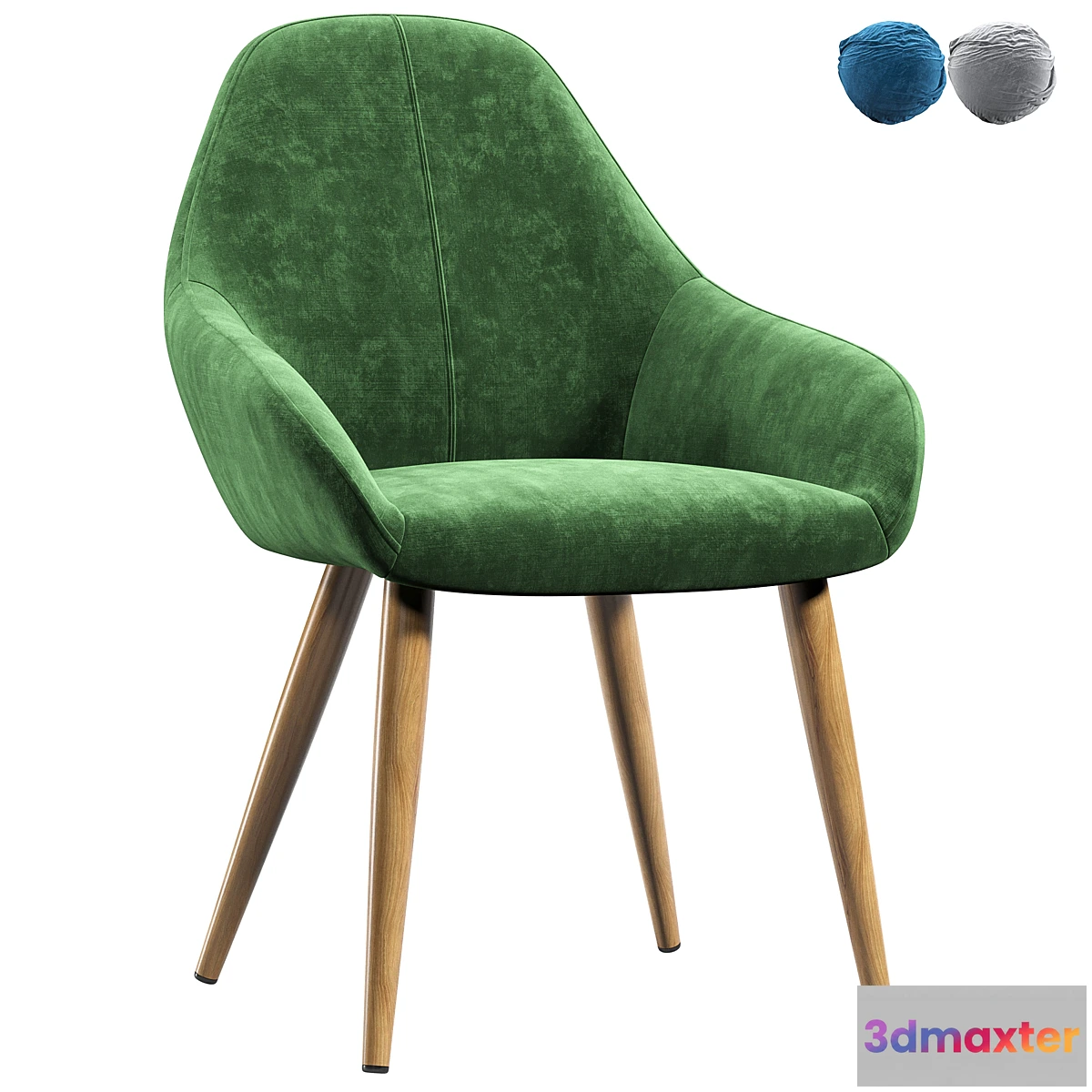 1322303 - Armchair Kent Scandi 3D Max