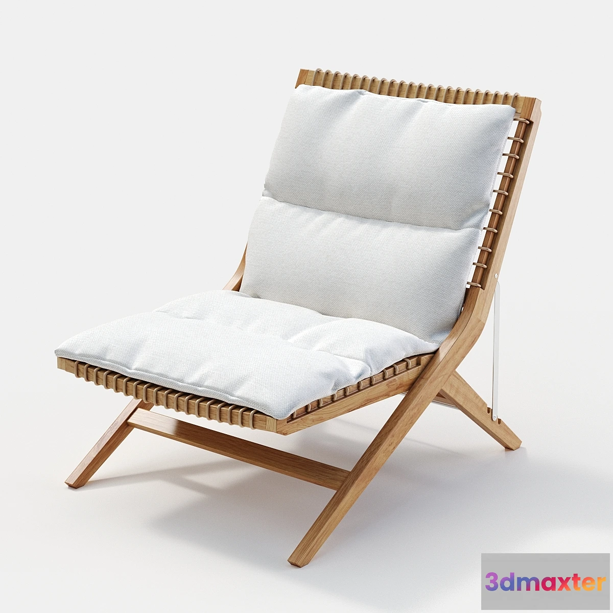 1325955 - Unopiu Synthesis folding deckchair 3D Max