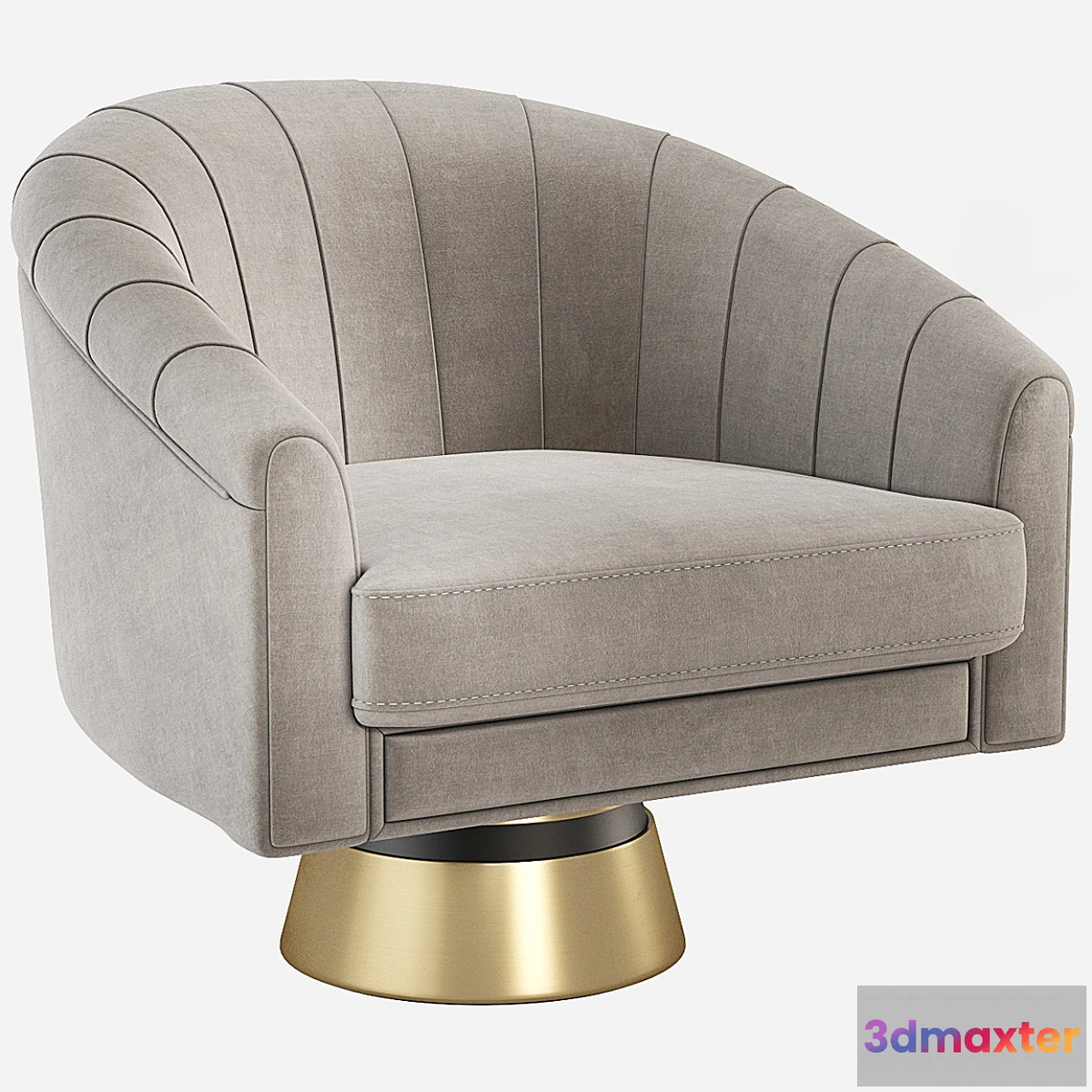 1326458 - Bogarde Armchair Essential Home 3D Max