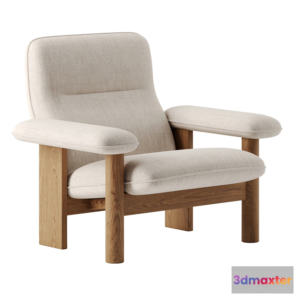 1327414 - Brasilia Lounge Chair by Menu 3D Max