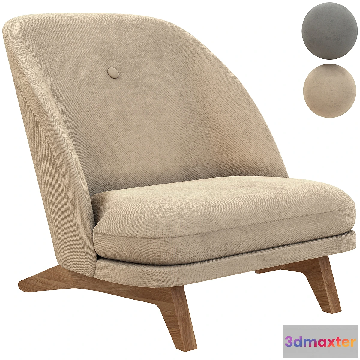 1327637 - Georgia chair 3D Max