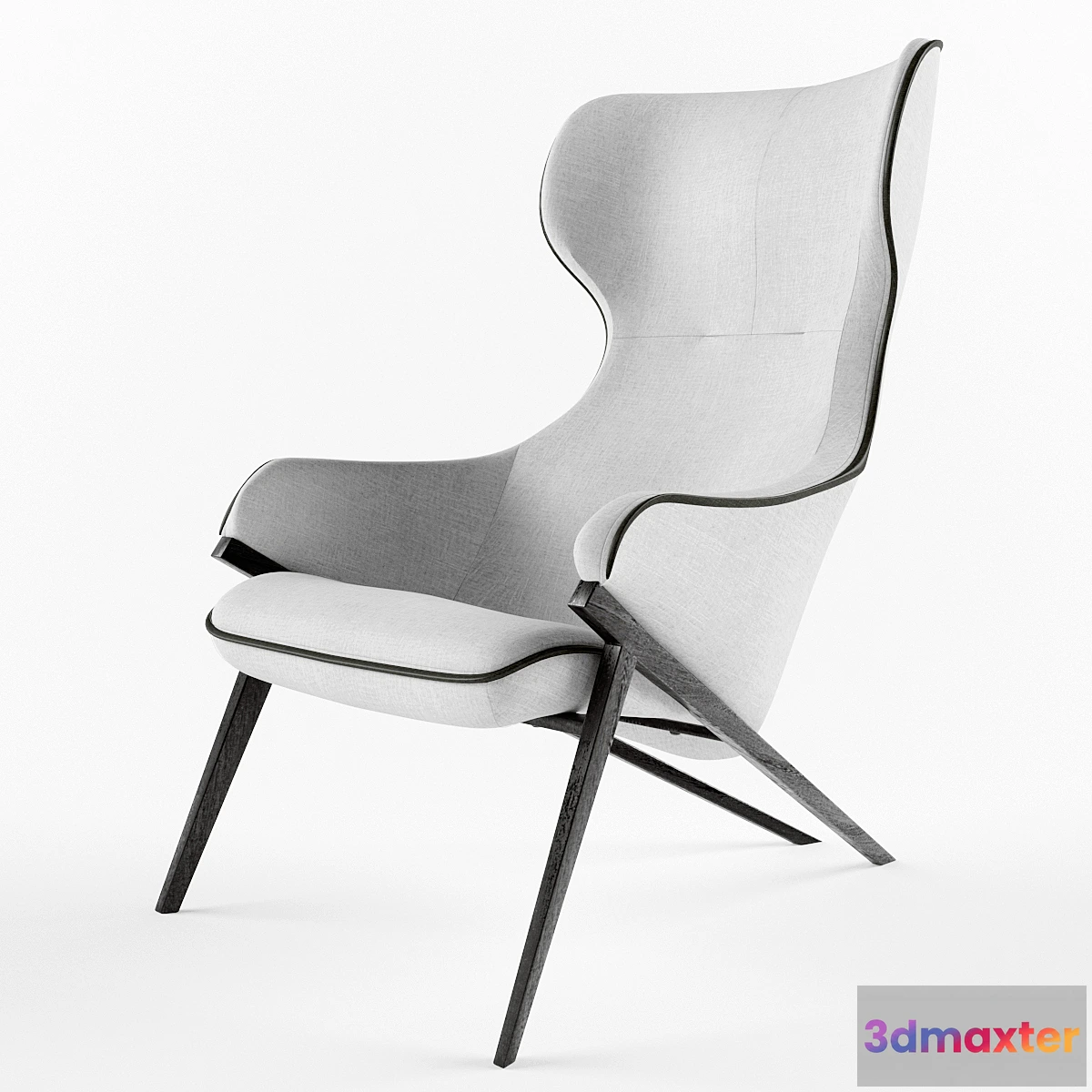 1328410 - UPHOLSTERED ARMCHAIR 3D Max