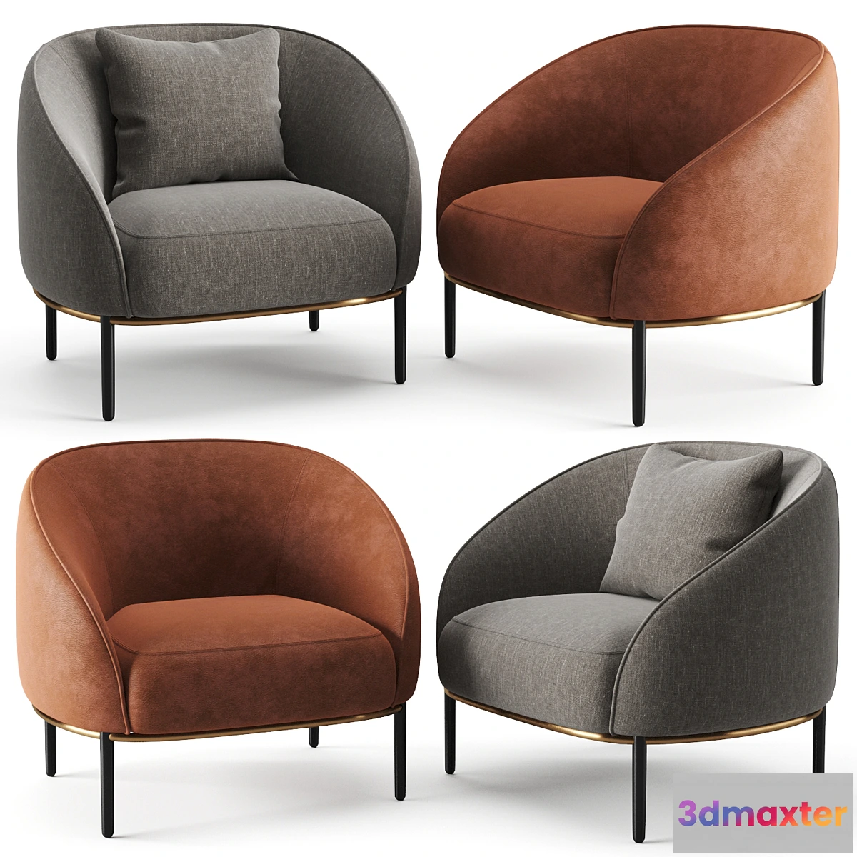 1329040 - Potocco Yoisho Lounge 3D Max