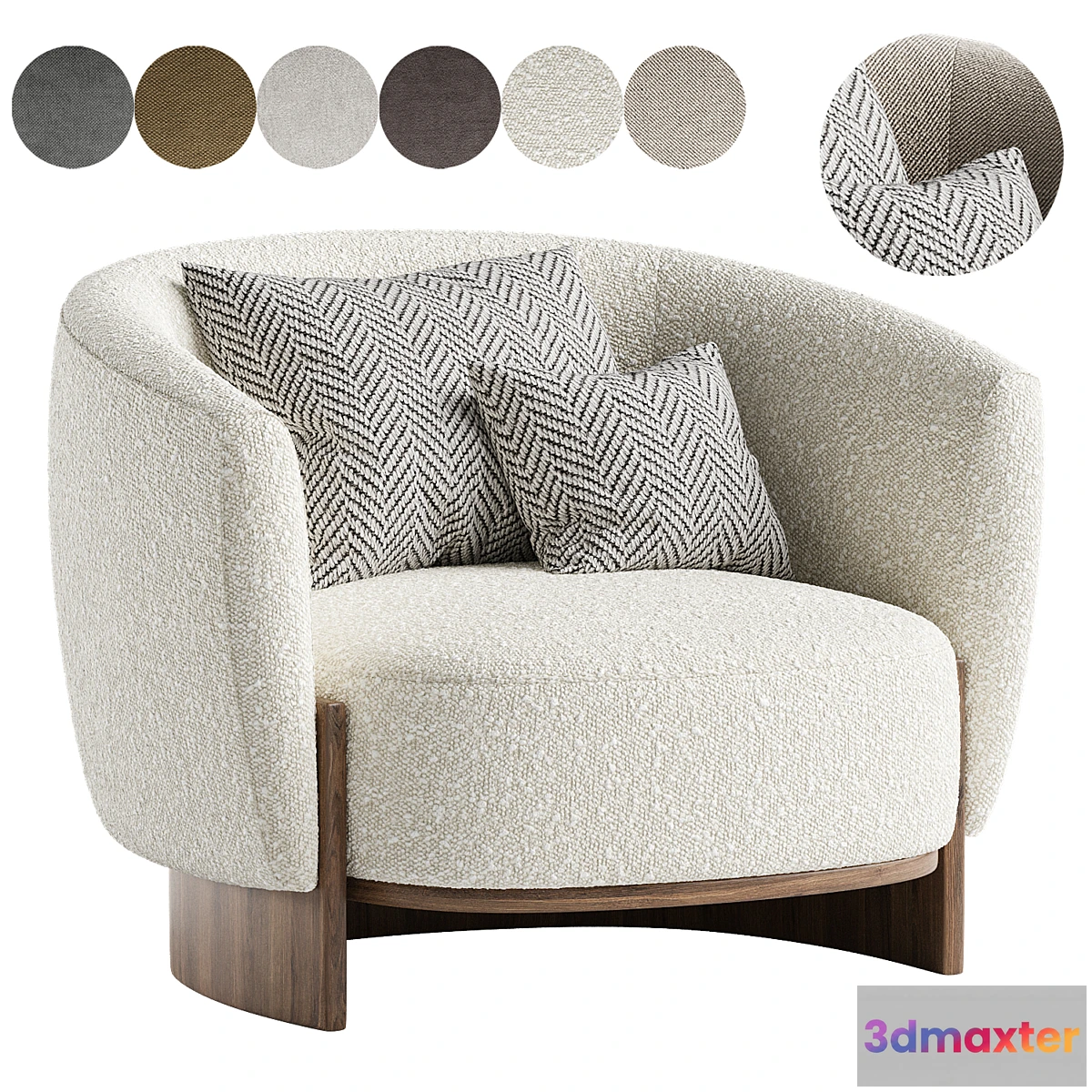 1329503 - Hug Armchair 3D Max