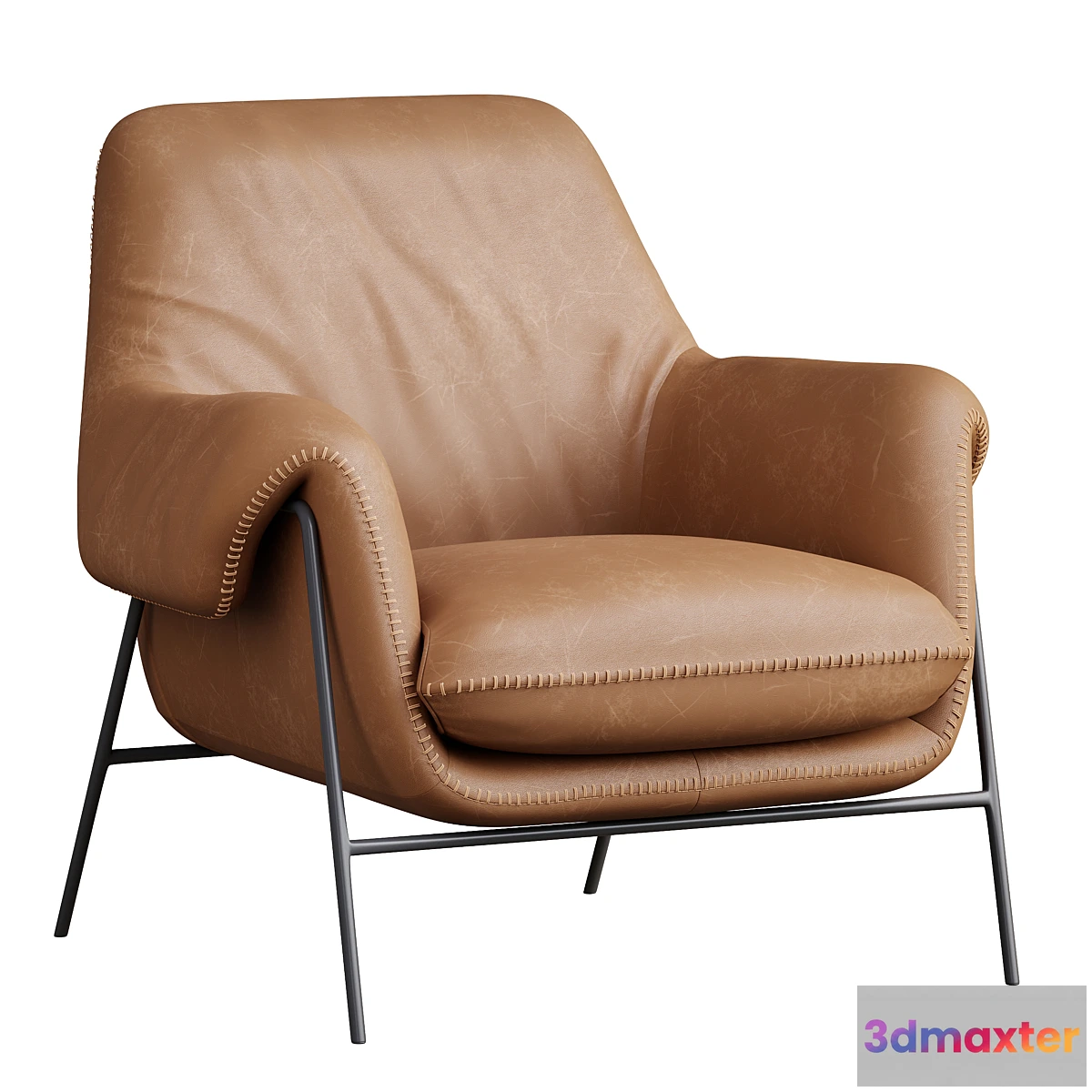 1331978 - Engles leather chair 3D Max