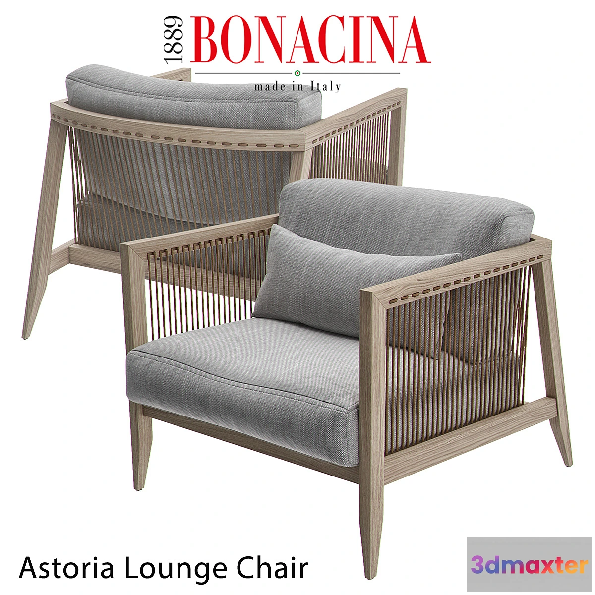 1332377 - BONACINA ASTORIA Lounge Chair 3D Max