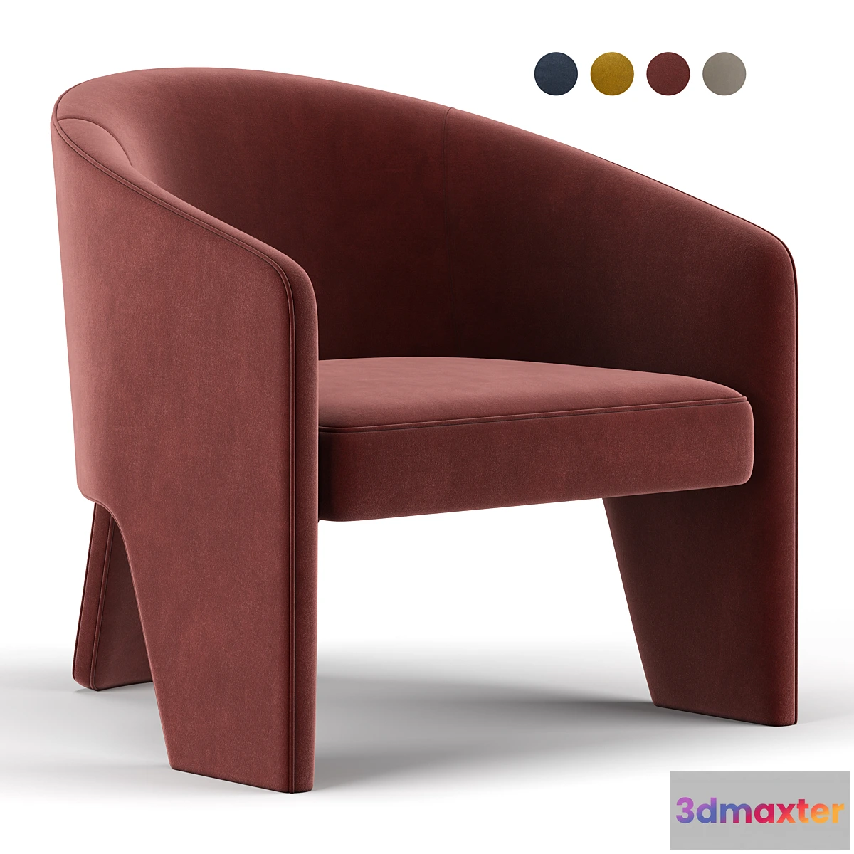 1333446 - Fae Accent Chair 3D Max