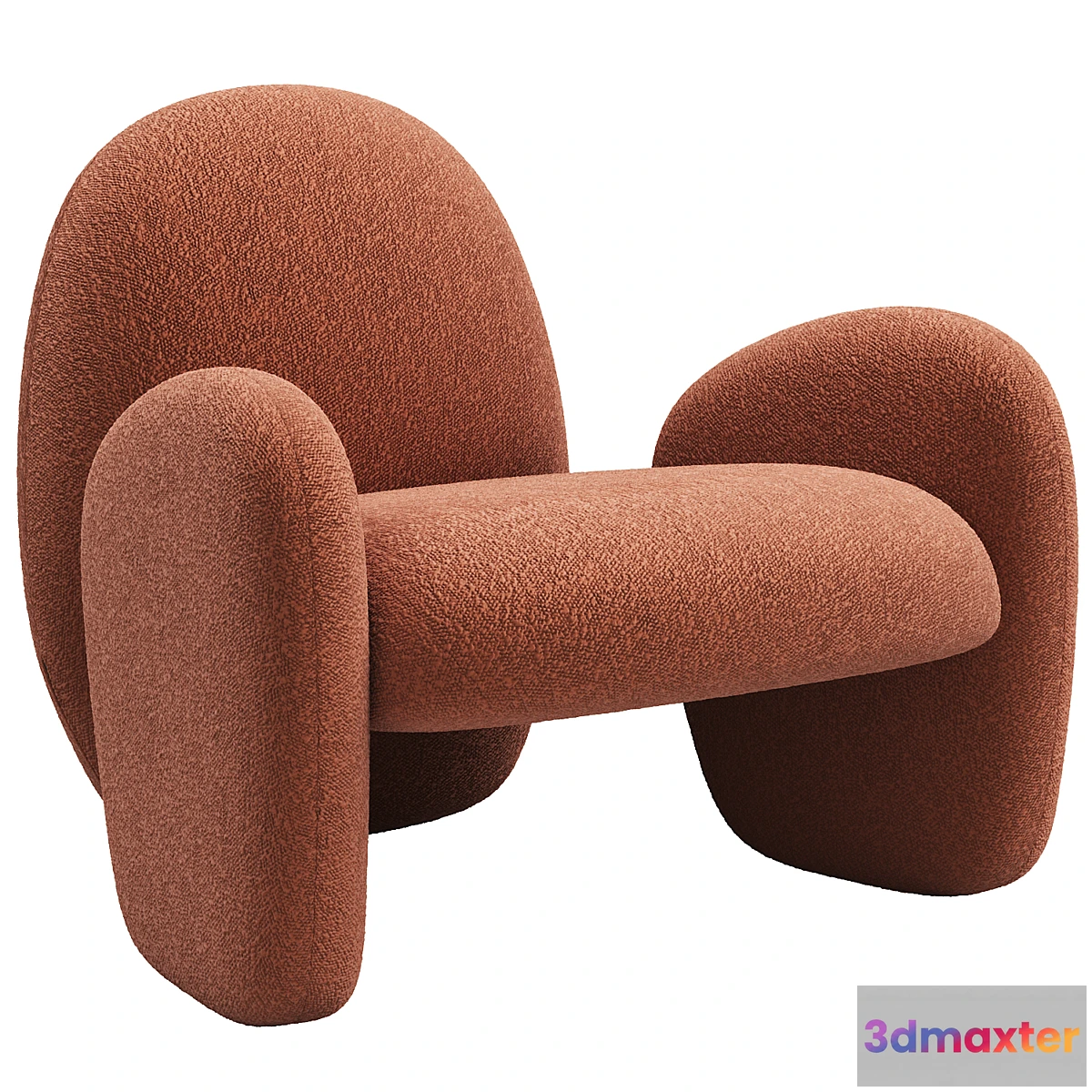 1333605 - FULU Armchair _ Nobonobo 3D Max