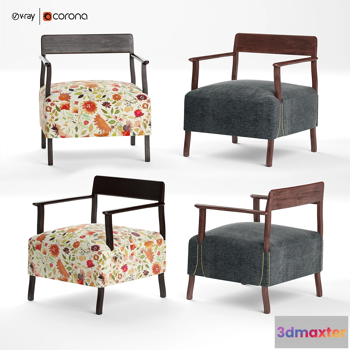 1334241 - Berin Club Chair 3D Max