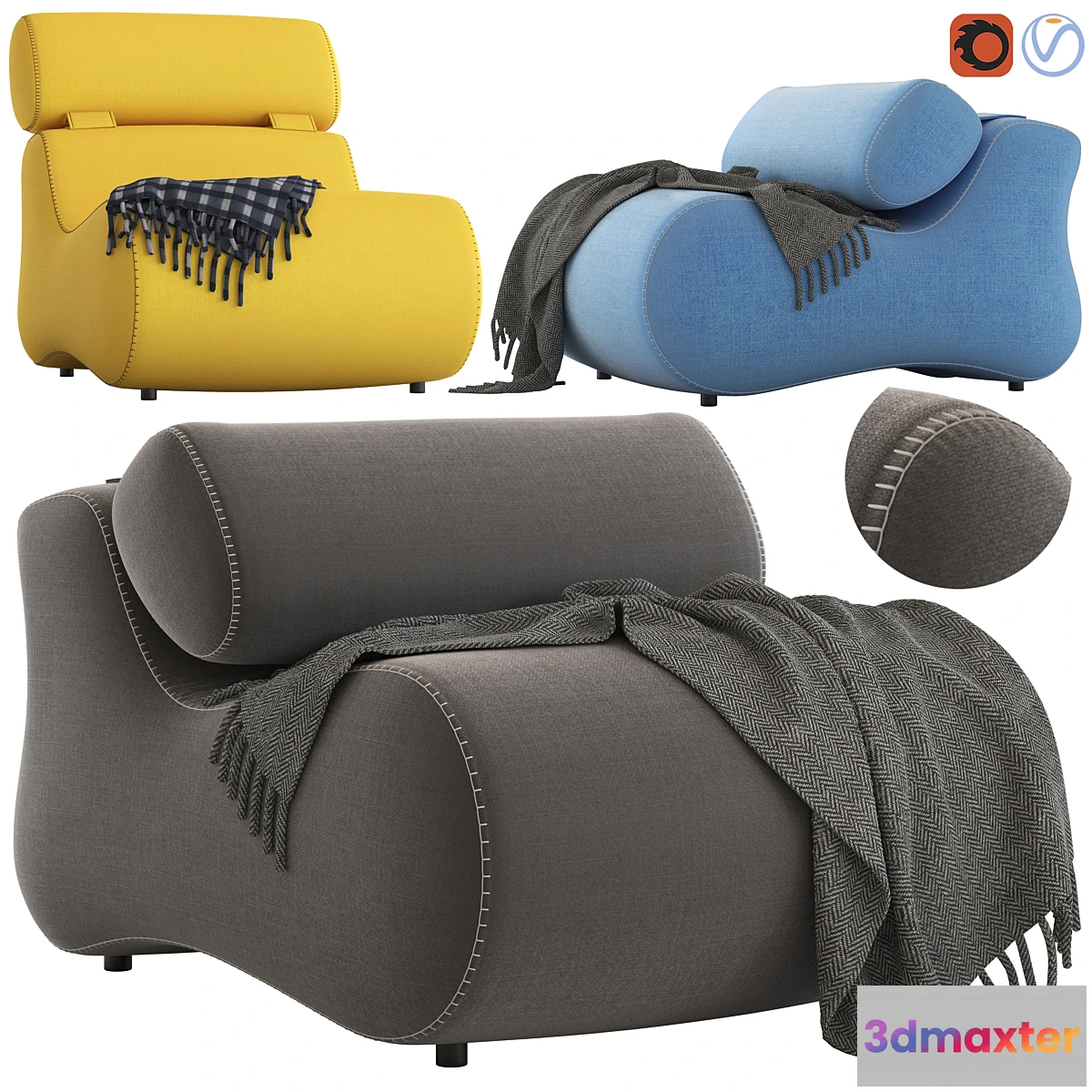 1335541 - Linea Furniture Romania Chair 3D Max