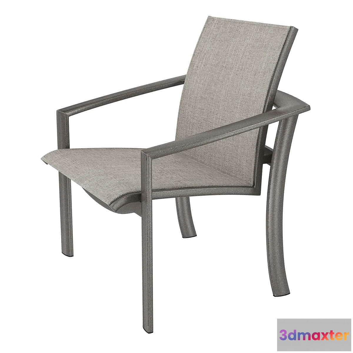1336651 - Tropitone KOR Relaxed Sling Dining Chair 3D Max