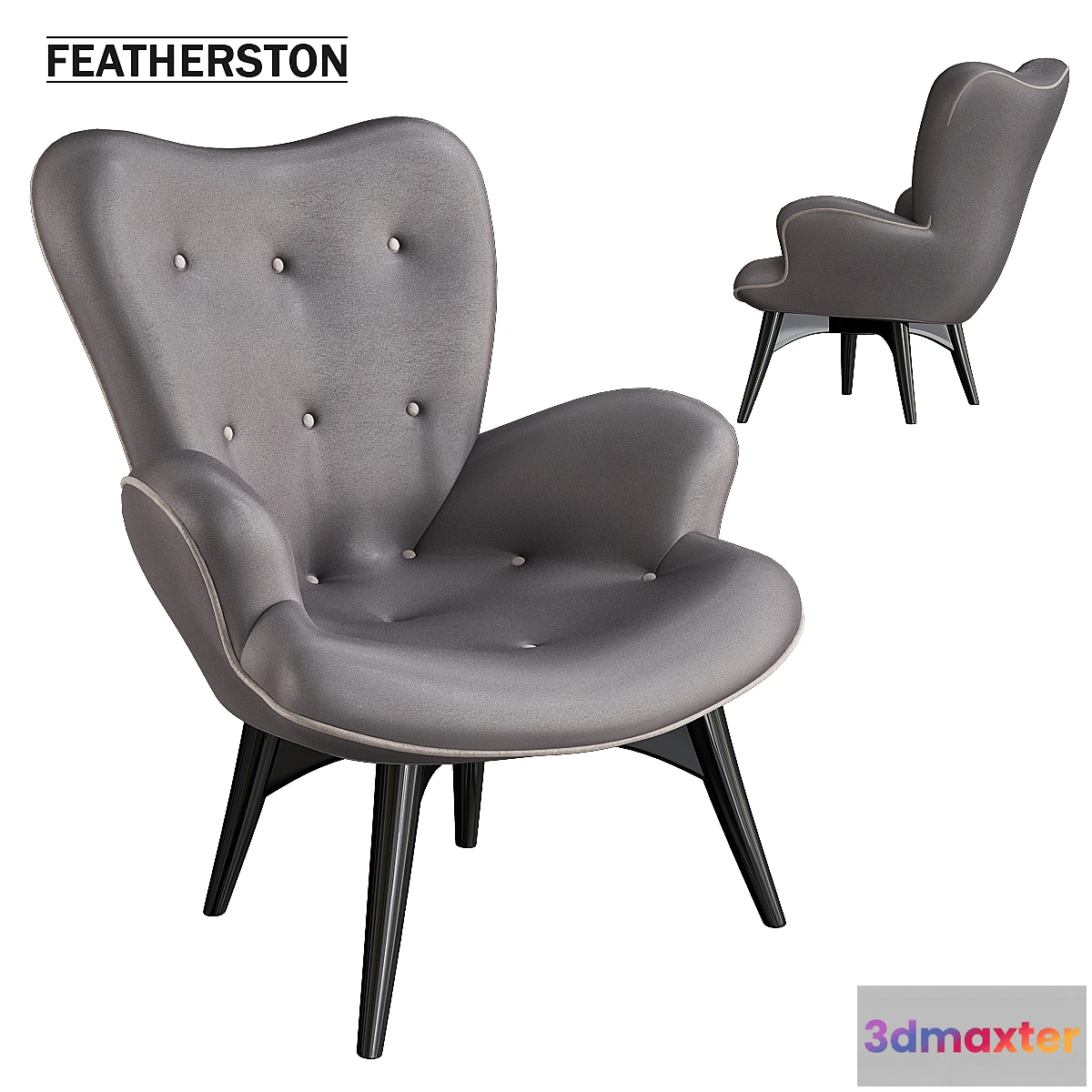 1339997 - Contour Lounge Chair 3D Max