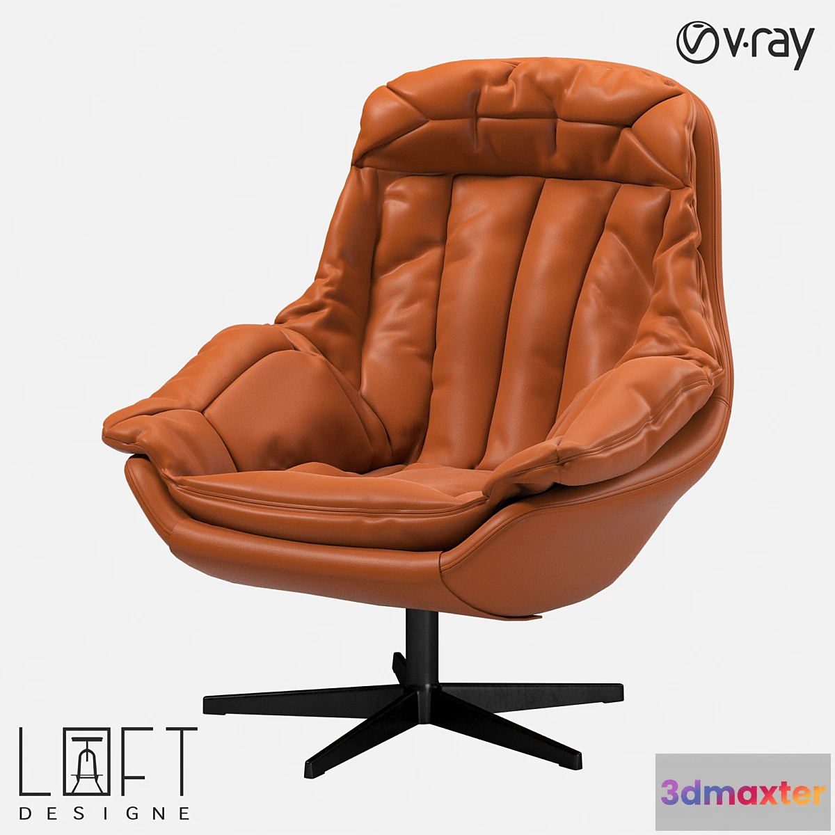 1340414 - Armchair LoftDesigne 36981 model 3D Max