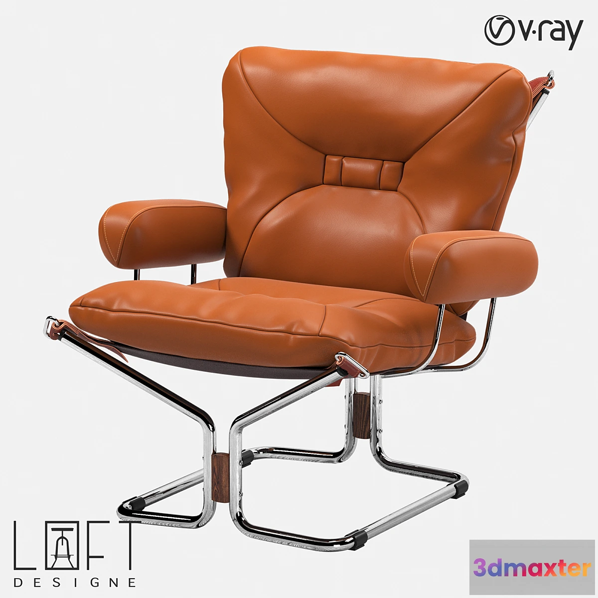 1340518 - Armchair LoftDesigne 36980 model 3D Max