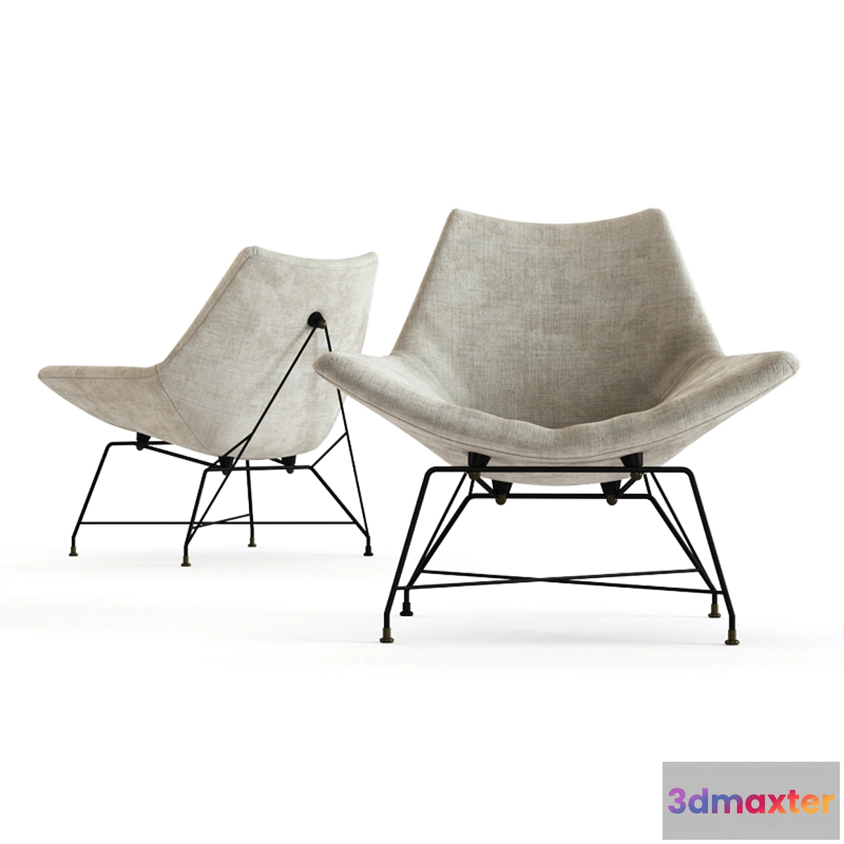 1340646 - Augusto Bozzi - Easy Chair 3D Max