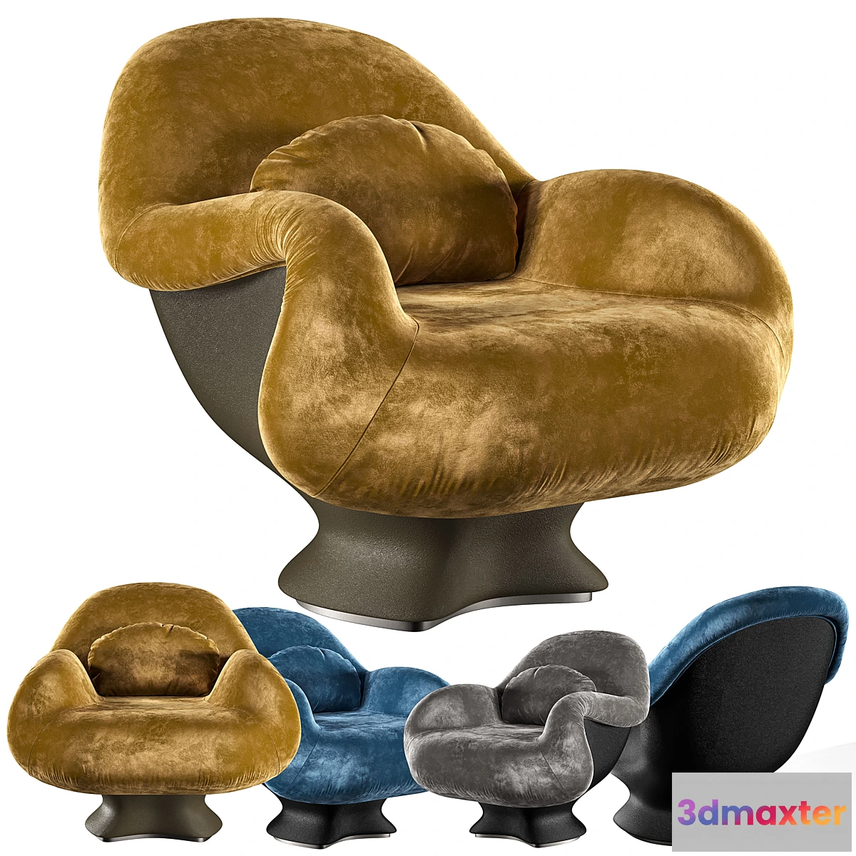 1341072 - Armchair Lips 3D Max