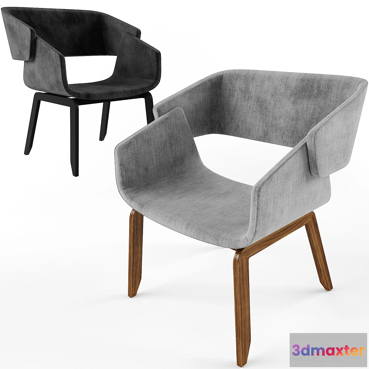 1341483 - 2 Chair CX 3D Max