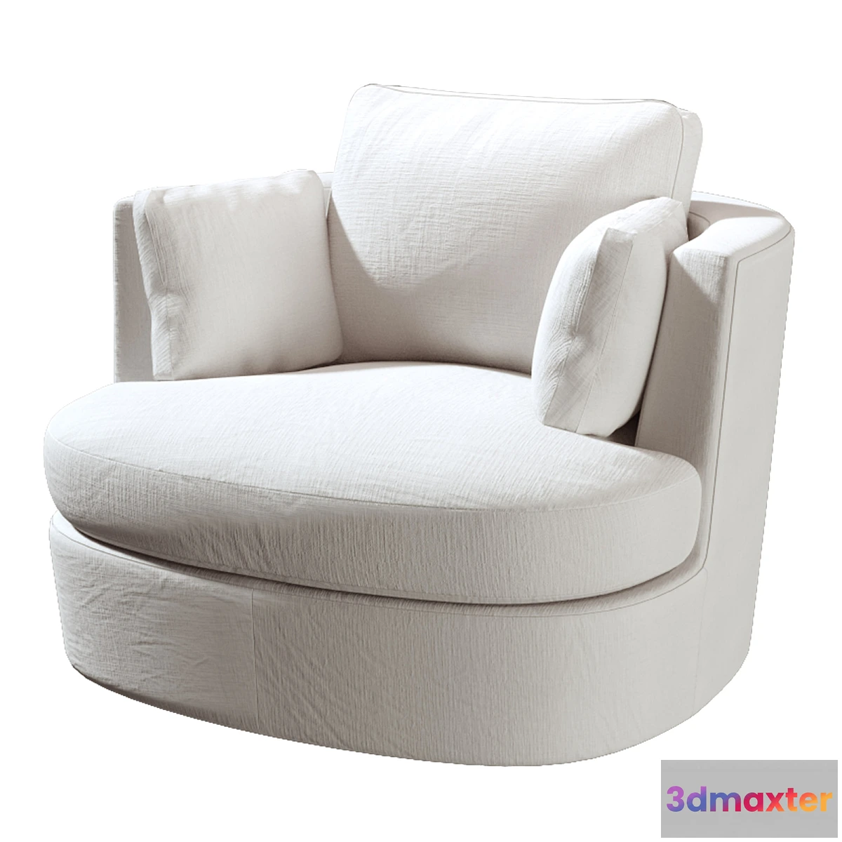 1344975 - SWIVEL CHAIR CLARISSA BY EICHHOLTZ 3D Max