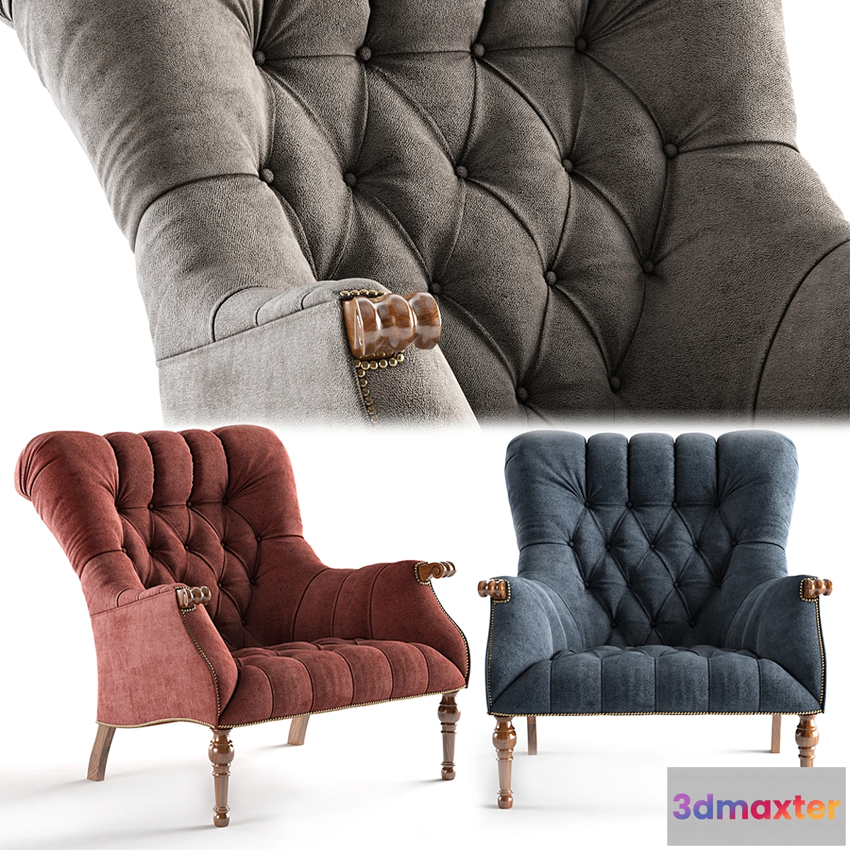 1345839 - LEOPOLD CHAIR 3D Max