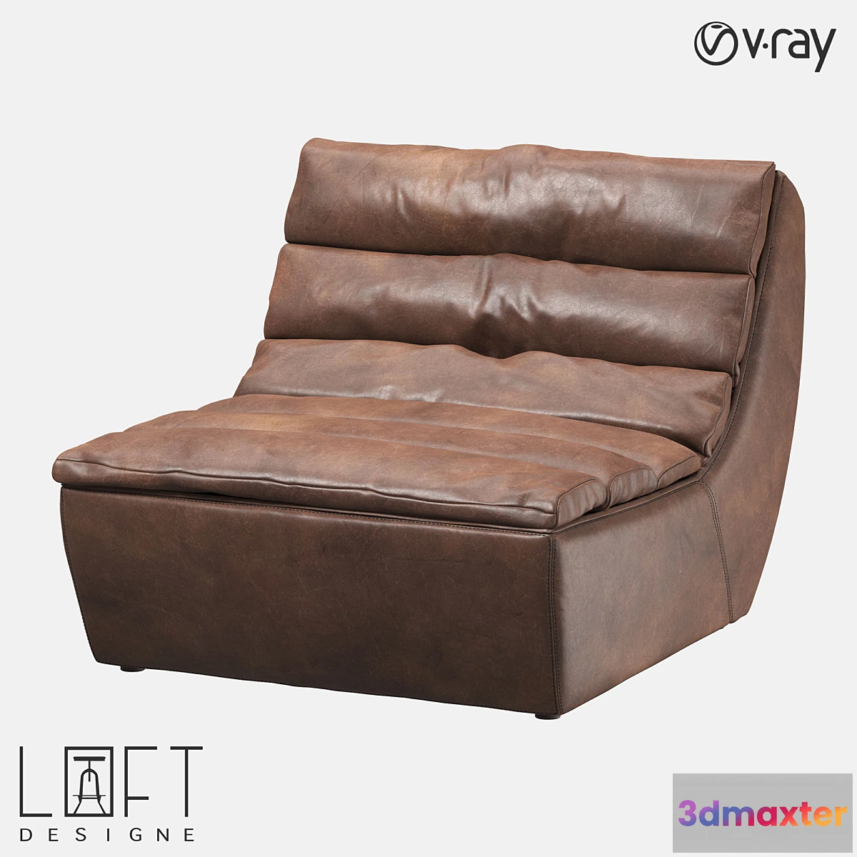 1346255 - Armchair LoftDesigne 31667 model 3D Max