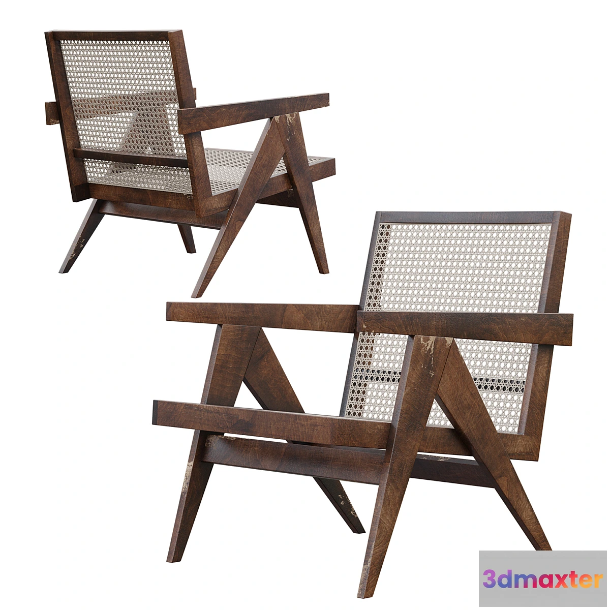 1346415 - Pierre jeanneret easy armchair 3D Max