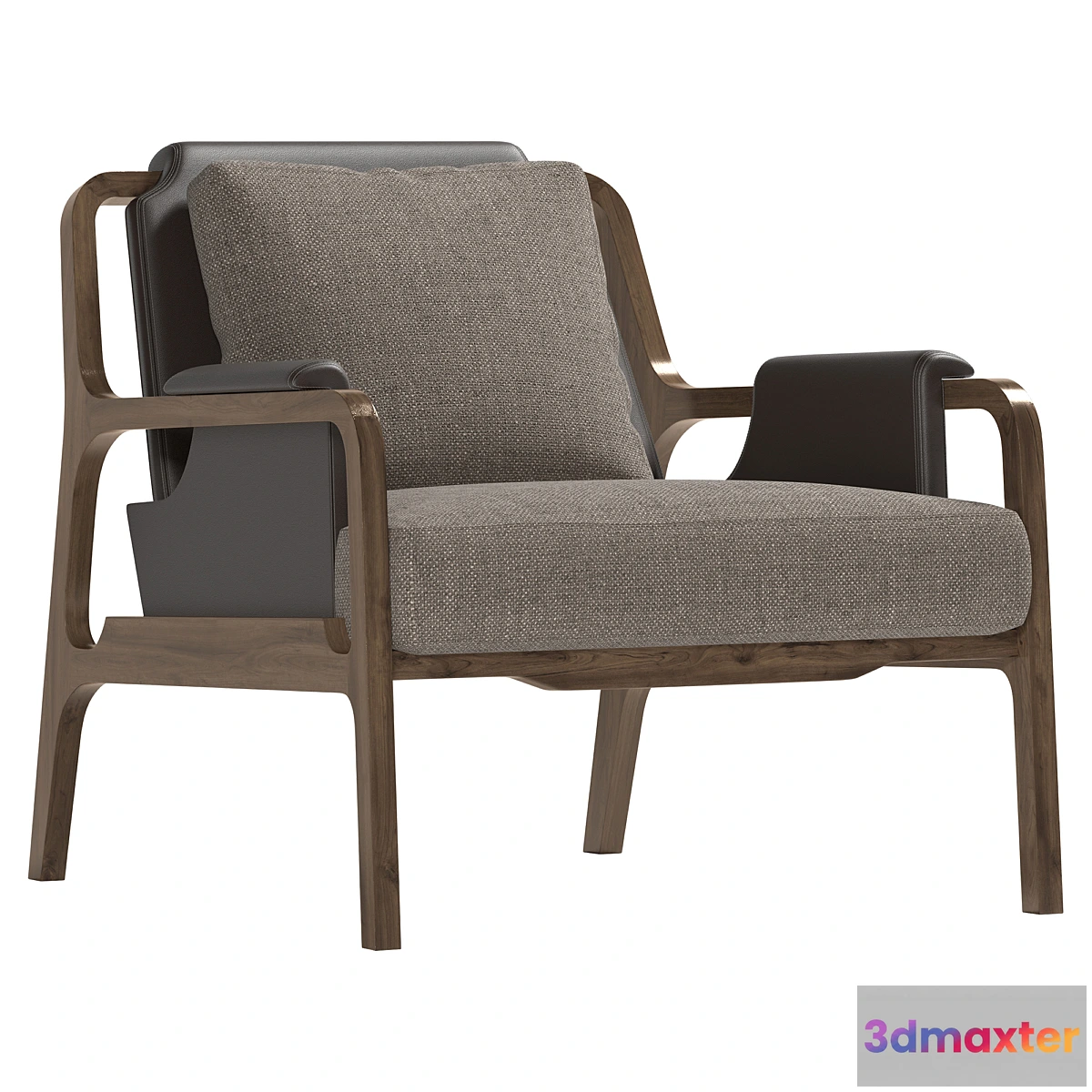 1346783 - CASTE Fergus Armchair 3D Max
