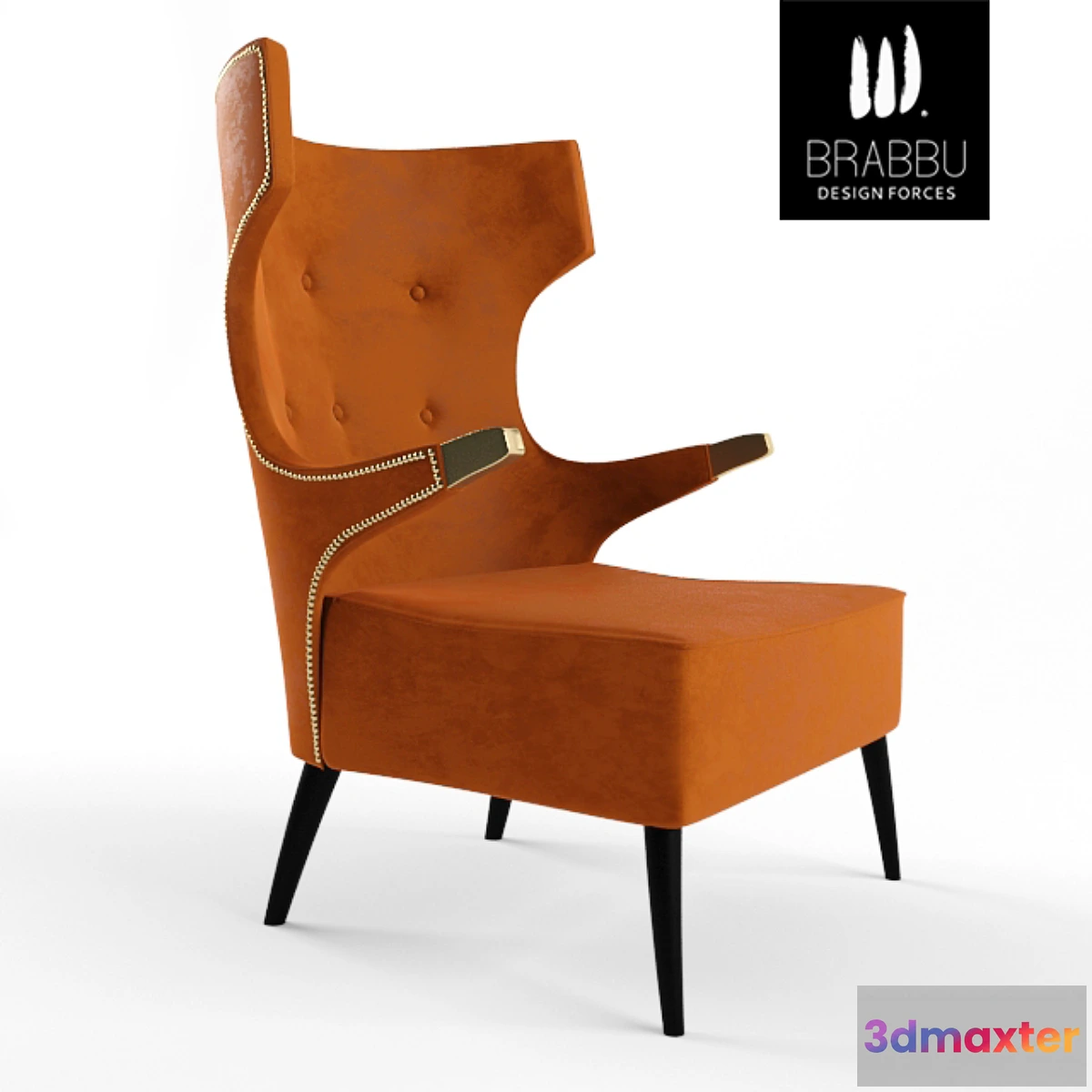 1347098 - BRABBU  SIKA ARMCHAIR 3D Max