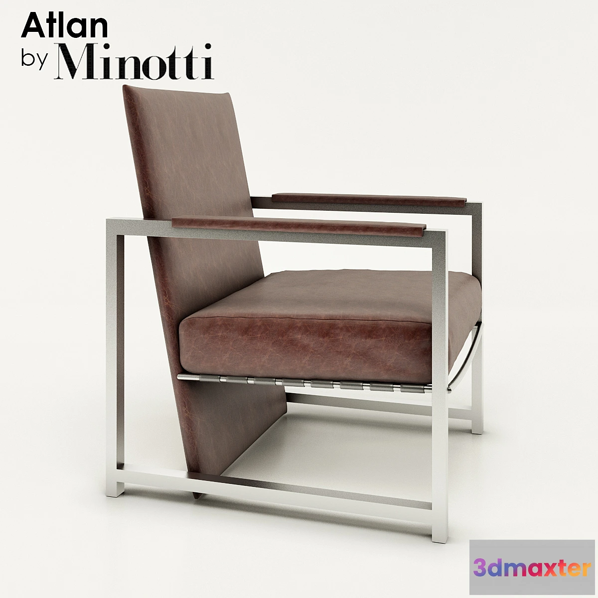 1347178 - Minotti_Atlan Armchair 3D Max