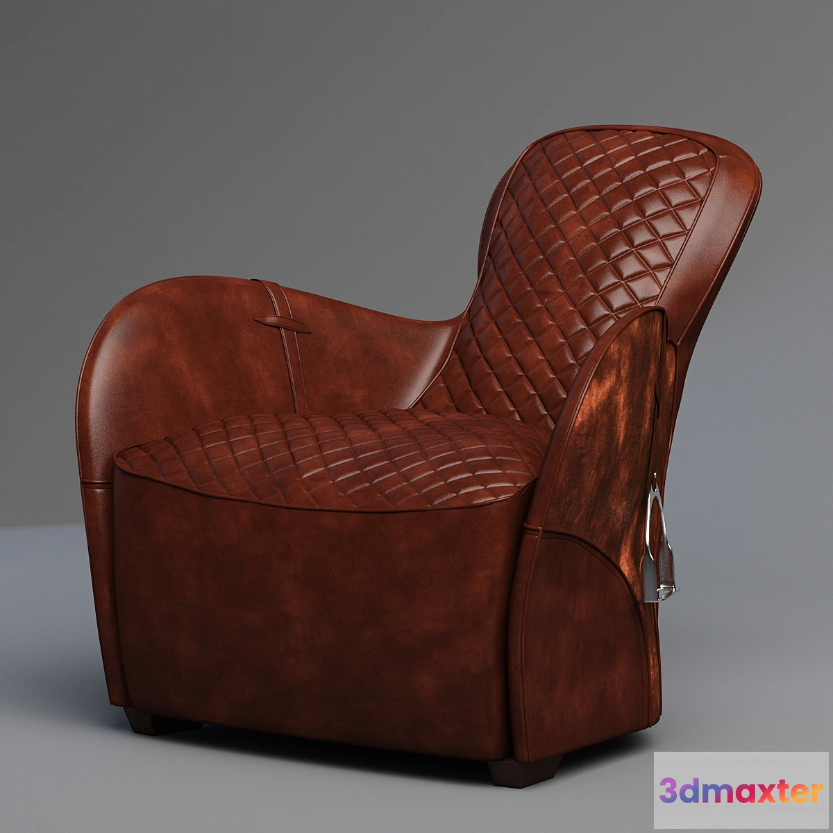 1347640 - Saddle Easy Chair  Timothy Oulton 3D Max