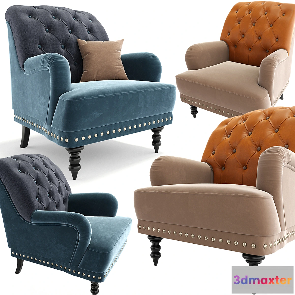 1350827 - Armchair 01 3D Max