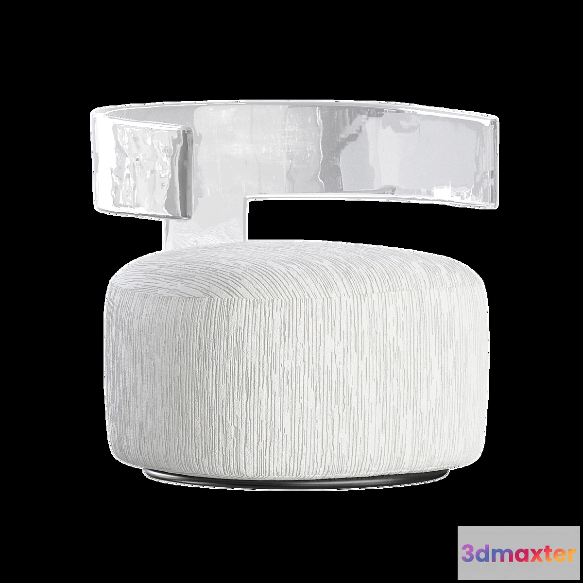 1352143 - Armchair Ares Fabric Bernhardt Interiors 3D Max