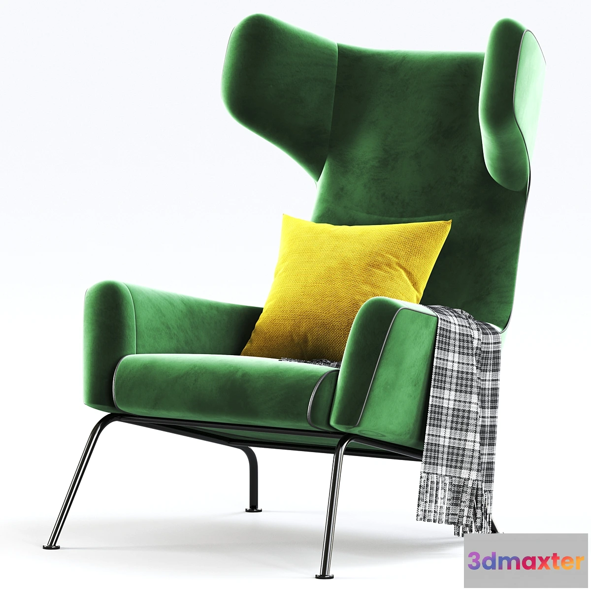 1356435 - Havana Wing Chair 3D Max