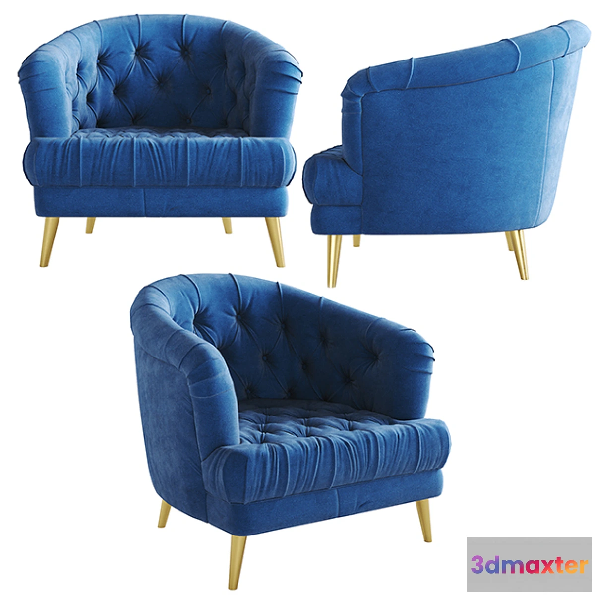 1356465 - Alexander James Florence Chair - No.2 3D Max