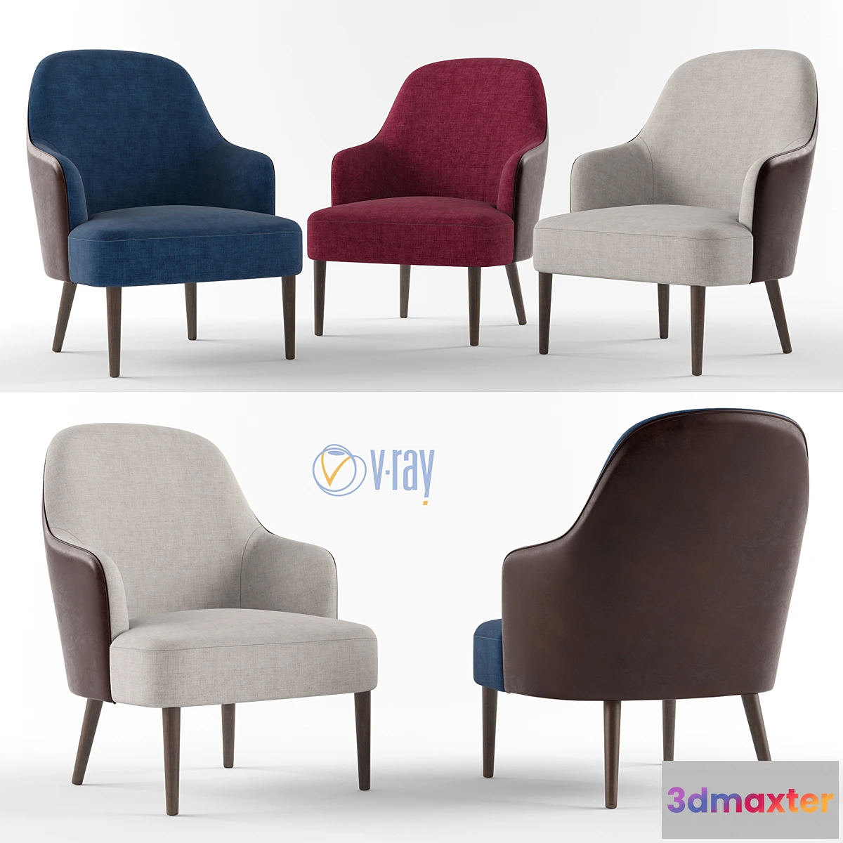 1392188 - Deephouse. Chair FRANKFURT. 3D Max