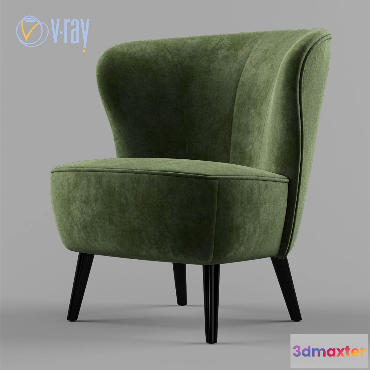 1393482 - Deephouse. Chair Liverpool. 3D Max