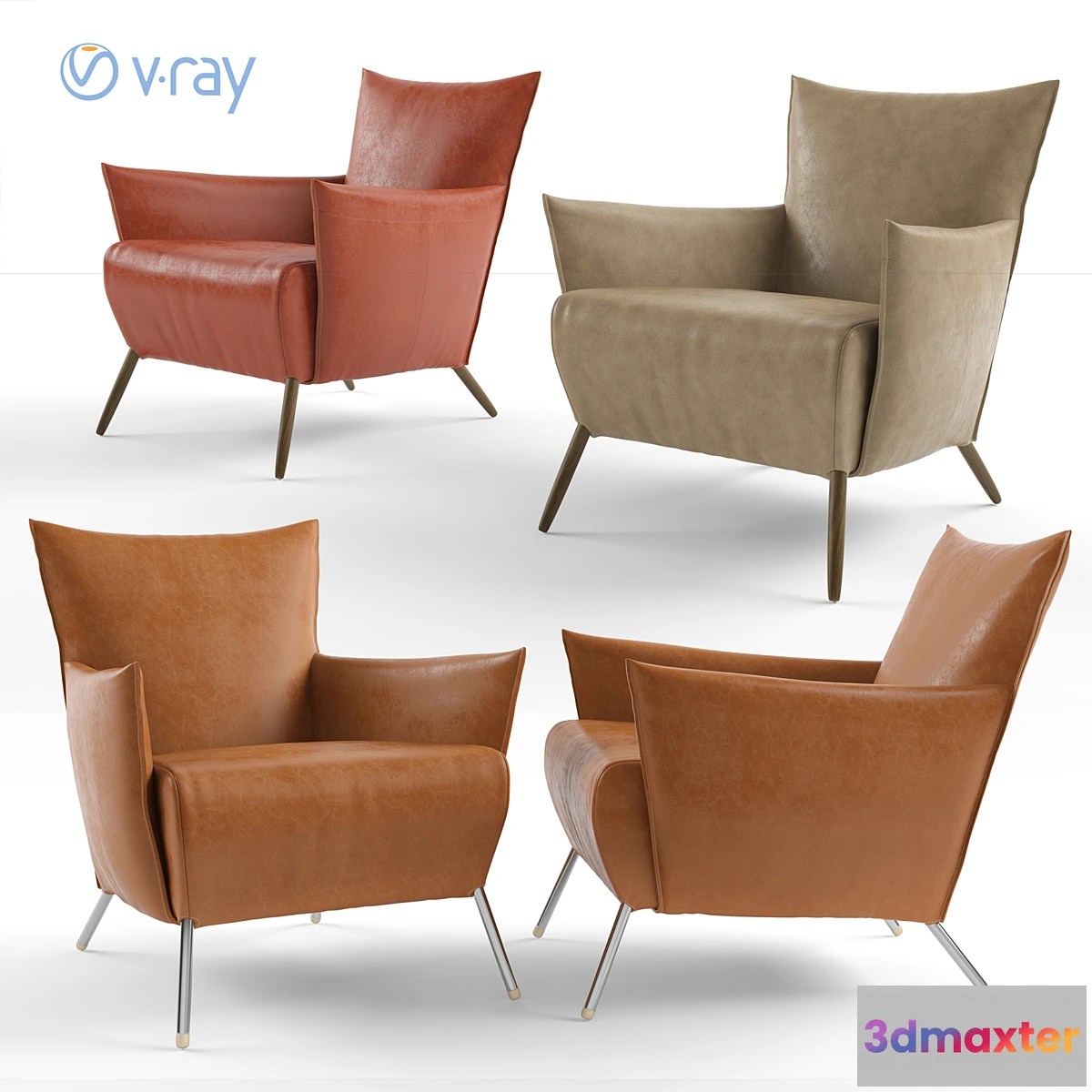 1393980 - Label. Cheo Armchair. 3D Max