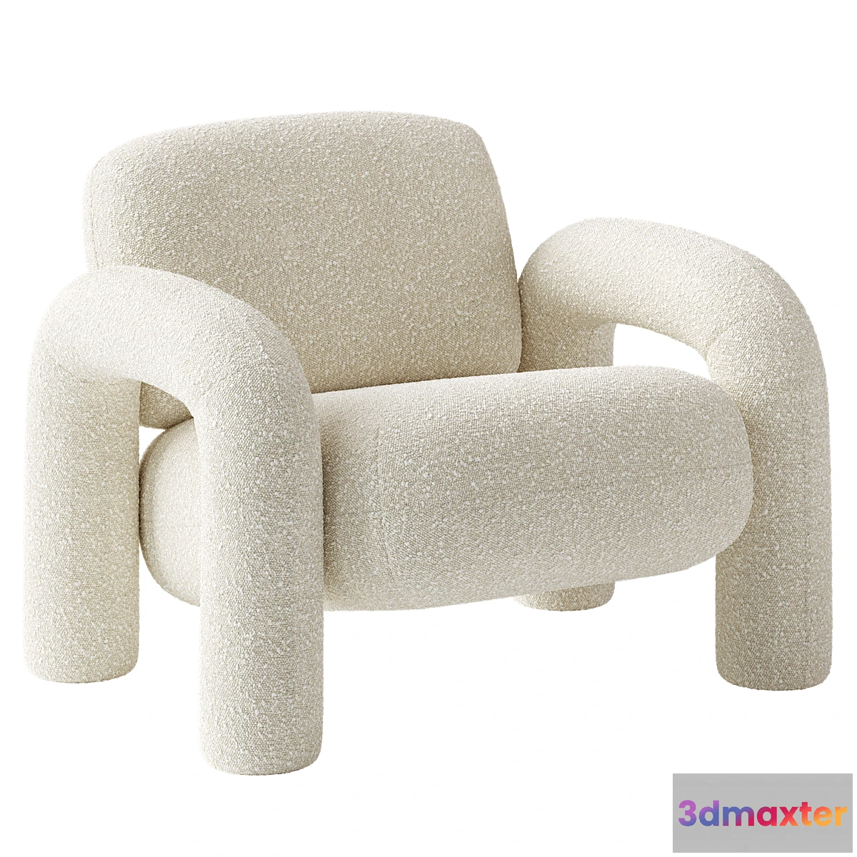 1394712 - Armchair BUBO 3D Max