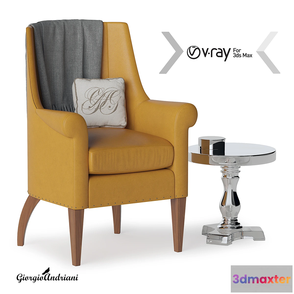 1396072 - Armchair set 3D Max