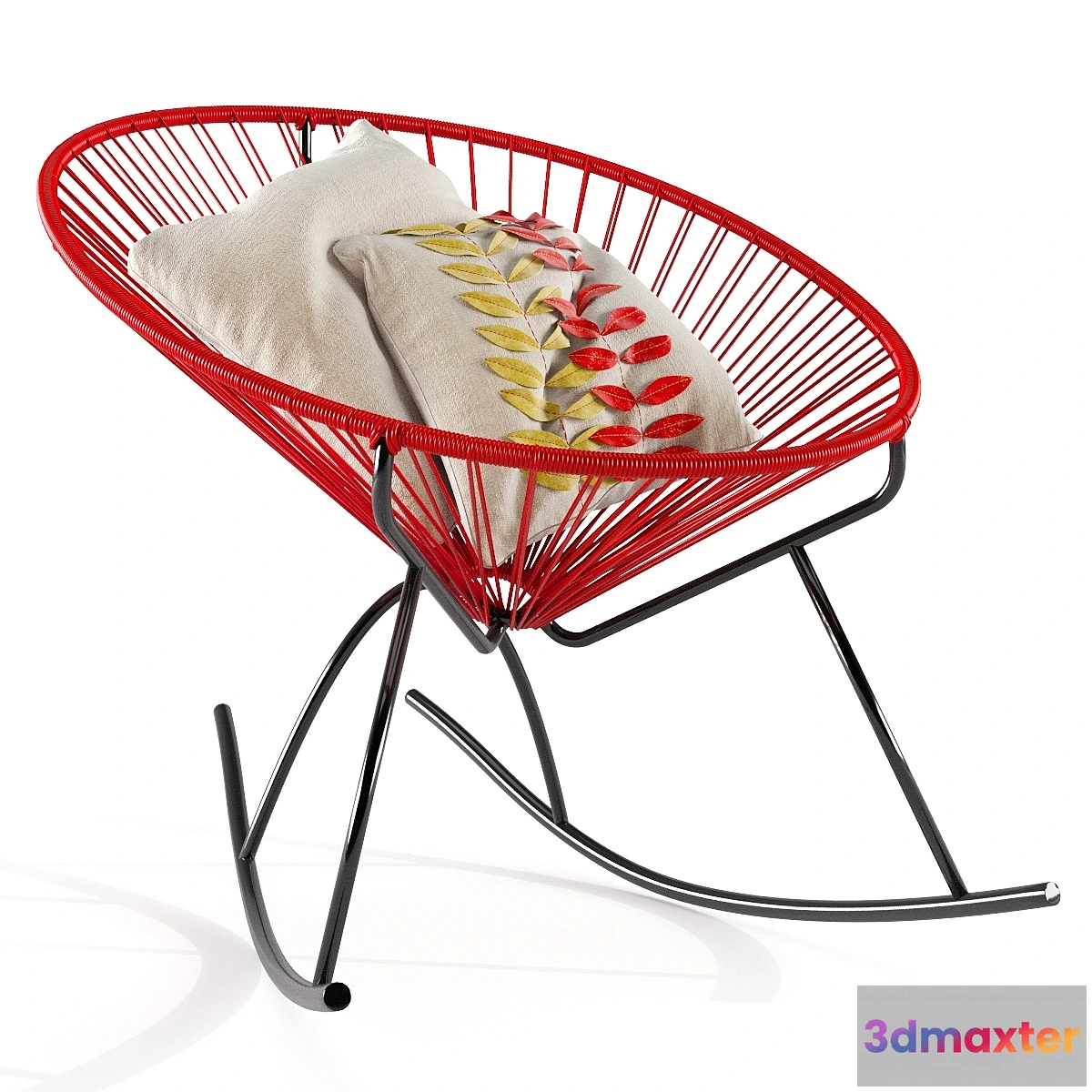 1396140 - Rocking chair Acapulco. 3D Max
