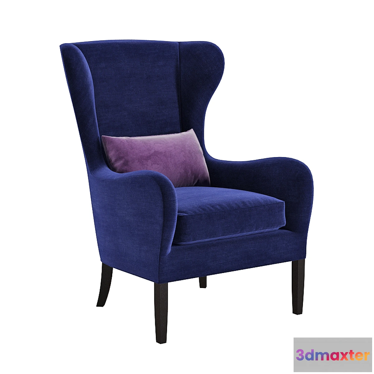 1397708 - Armchair Brookline WingChair 3D Max